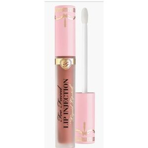 Too Faced Lip Injection Liquid Lipstick Give Em Lip Plumping Demi-Matte NIB